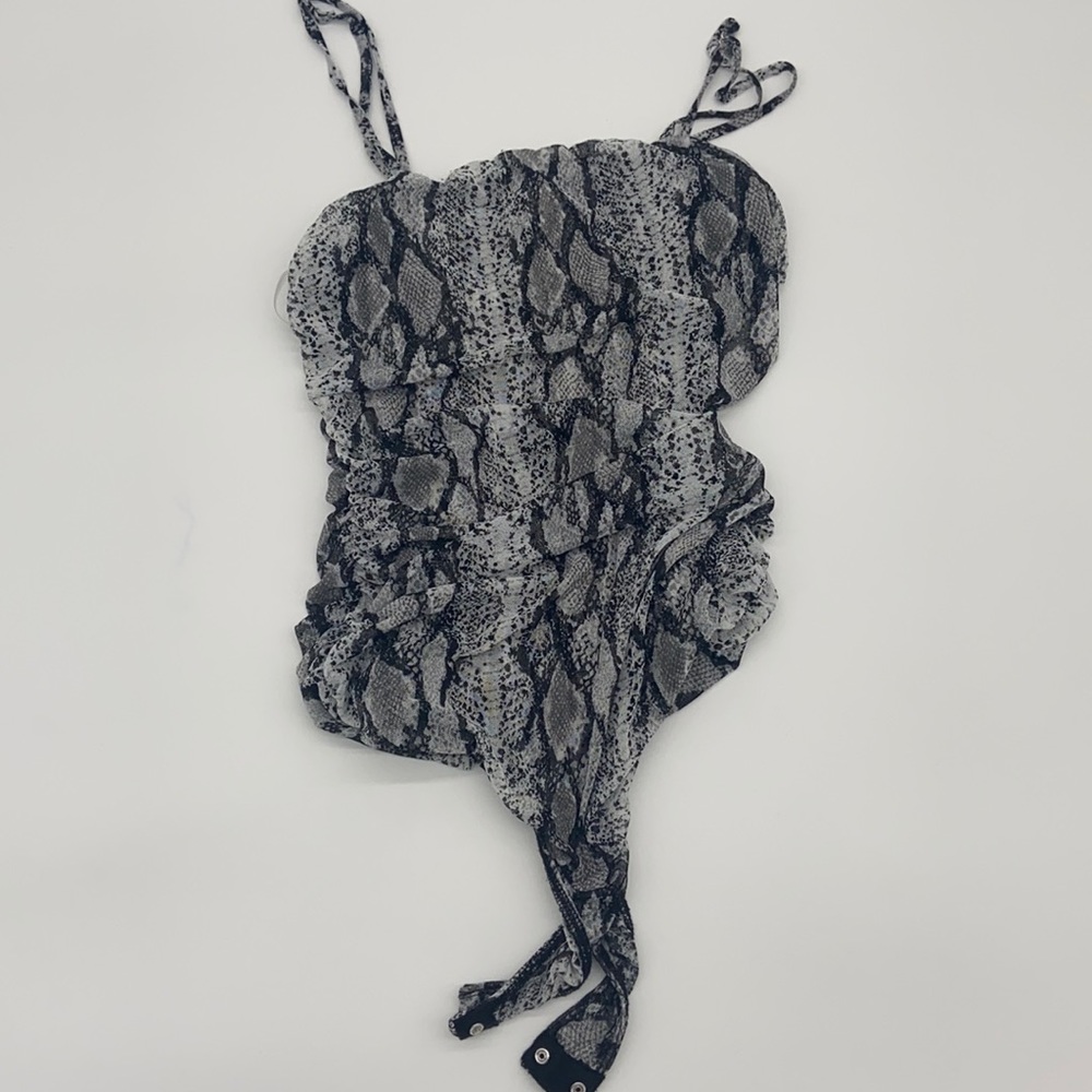 Snake skin bodysuit